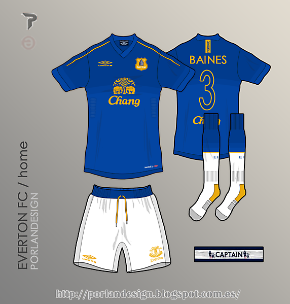 PORLANDESIGN / Everton FC home