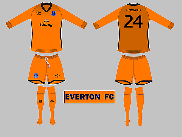Everton GK kit