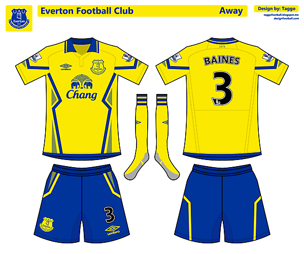 Everton Away Kit