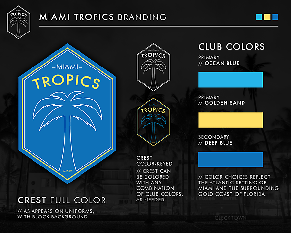 Miami Tropics crest