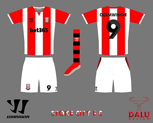 Stoke City Home kit