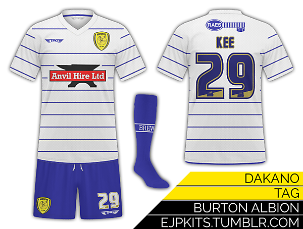 Burton Albion Away