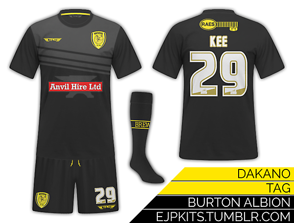 Burton Albion Third
