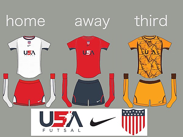 USA futsal kits