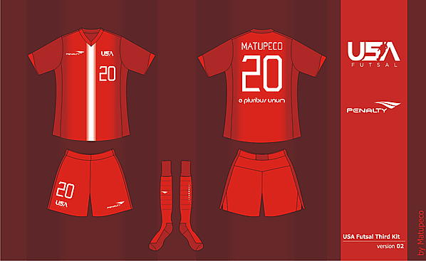 USA Futsal Home Third Version 02