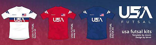 USA Futsal kits *PENALTY*