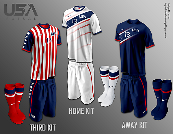 USA Futsal kits v2