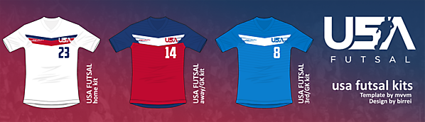 USA Futsal kits V03B