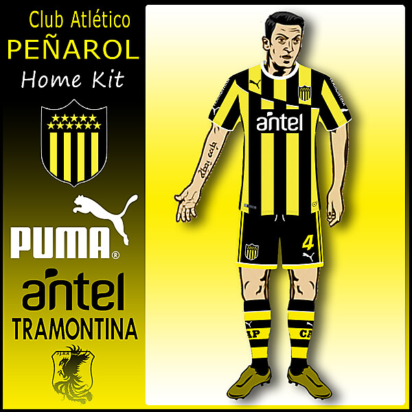 Peñarol Home Kit
