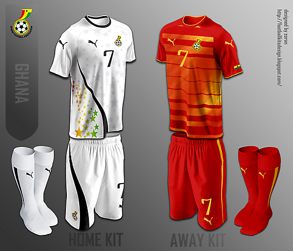 Ghana fantasy kits