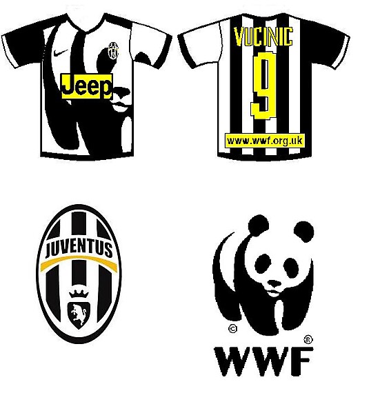 Juve WWF home kit