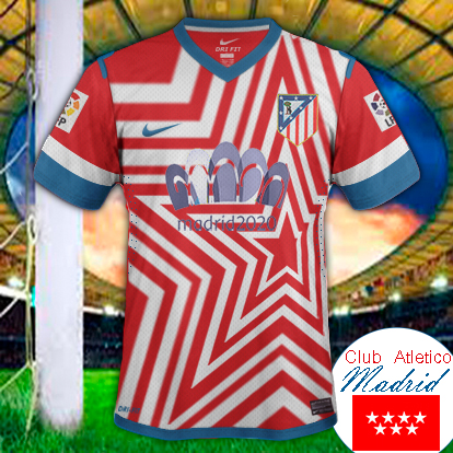 Club Atletico Madrid Flag Community Madrid