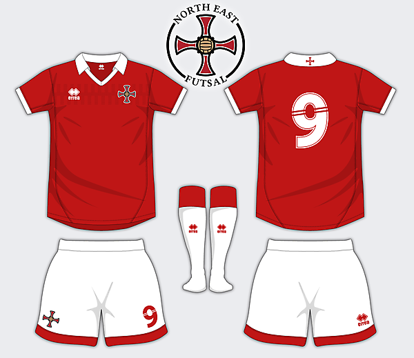 North East Futsal Home Shirt