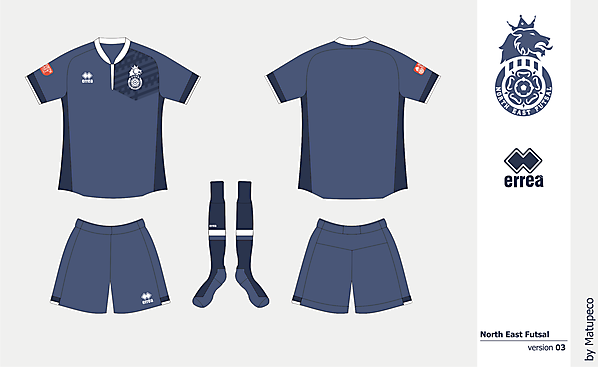 North East Futsal Shirt version 03