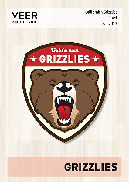Californian Grizzlies Crest