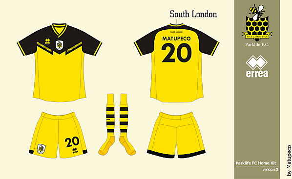 Parklife FC home kit version 03