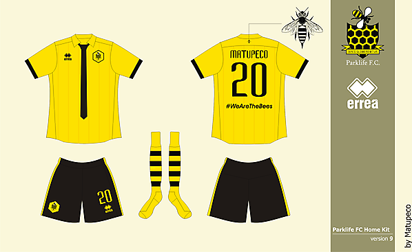 Parklife FC home kit version 09