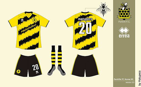 Parklife FC home kit version 11