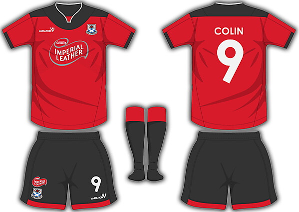 Ayr United Home & Away Kits