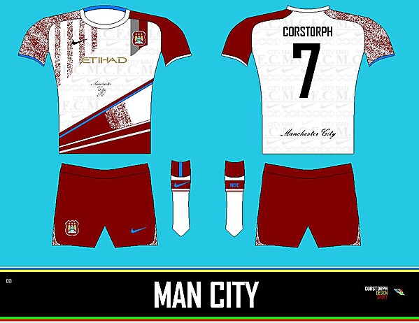 Man City Away 90s style