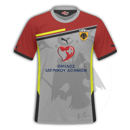 AEK Home, away, third