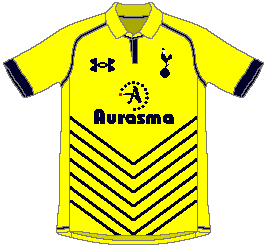 Spurs Under Armour 4th Kit Version 2
