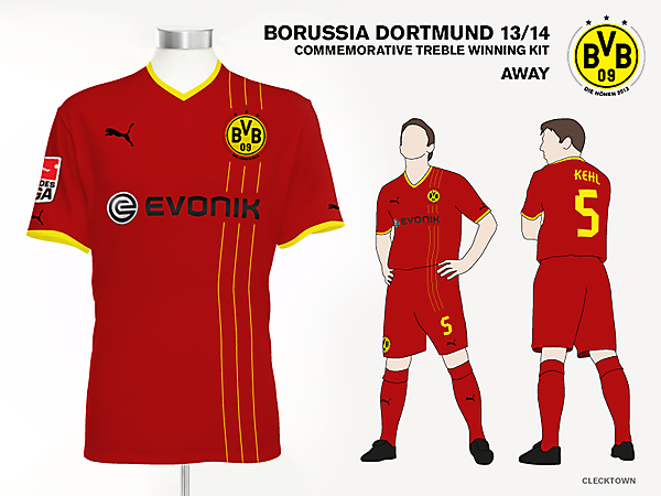 Borussia Dortmund Away Kit