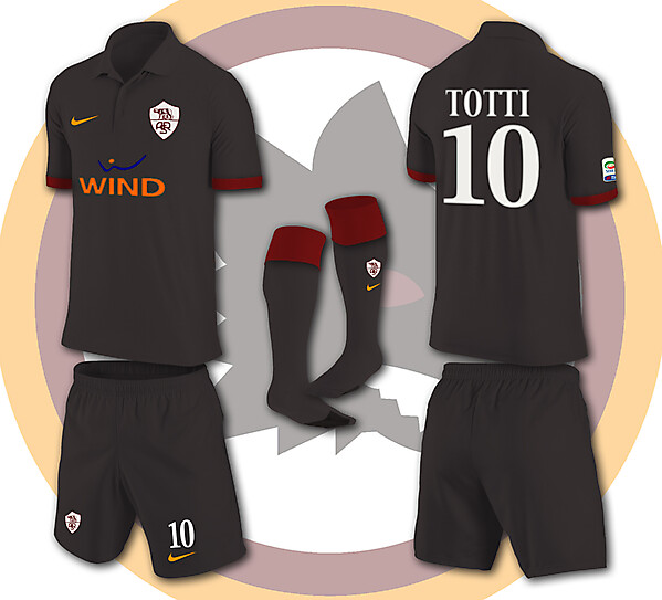 AS ROMA NIKE KITS 2013-2014 Wind)