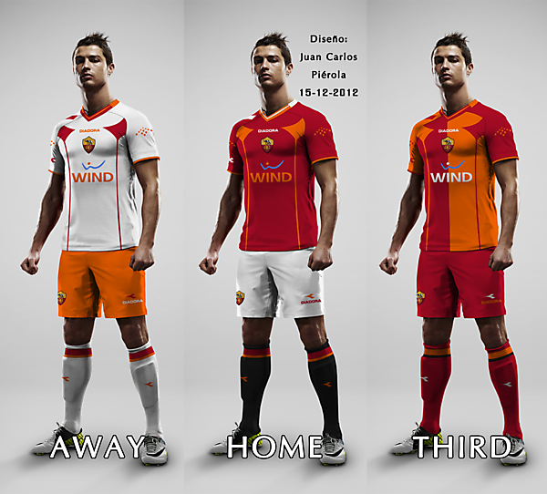 AS Roma - Diadora Kit