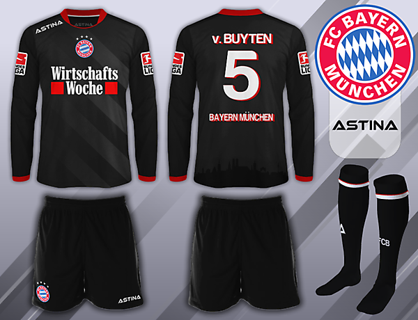 Bayern Munich - Astina - Away Kit