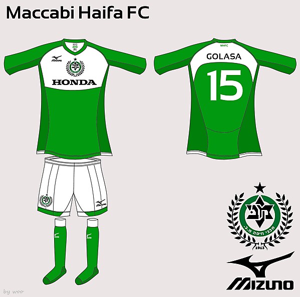 Maccabi Haifa Mizuno Fantasy Home