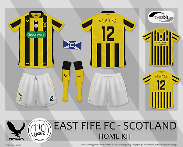 East Fife (SCO) 110th Anniversary