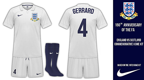 England Home Kit (150th Anniversary)