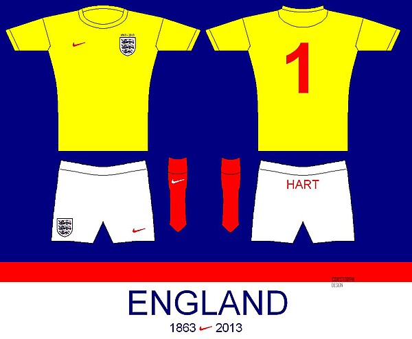 ENGLAND 150 GK 