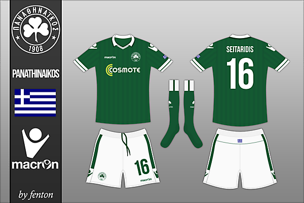 Panathinaikos Macron Home