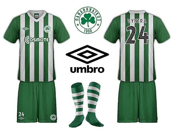 Panathinaikos Fantasy Umbro Collection