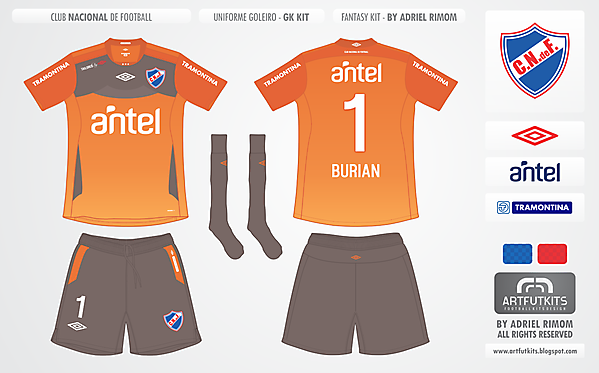 Nacional – Fantasy Kit GK