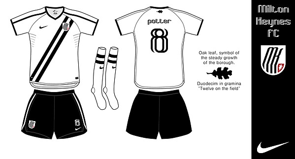 Milton Keynes FC Nike Fantasy Home