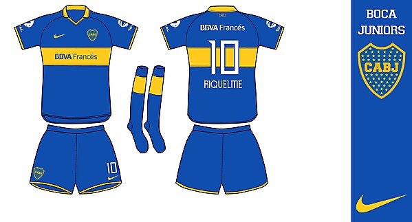 Boca Juniors Nike Fantasy Home