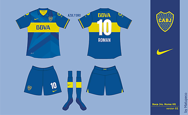 Boca Jrs Home Kit 02