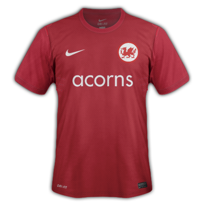 Welsh Dragons fantasy kits with Nike