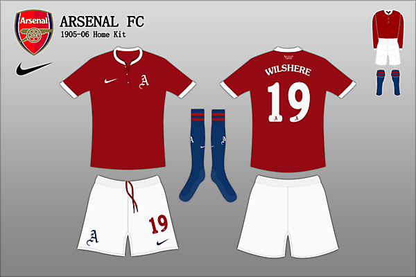 Arsenal 1905 Home Kit