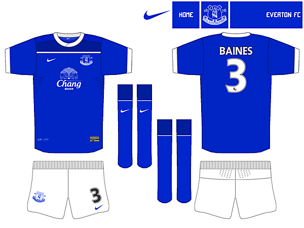 Everton Nike Home