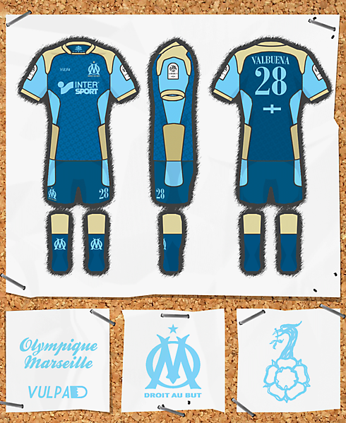 Maillot OM Extérieur