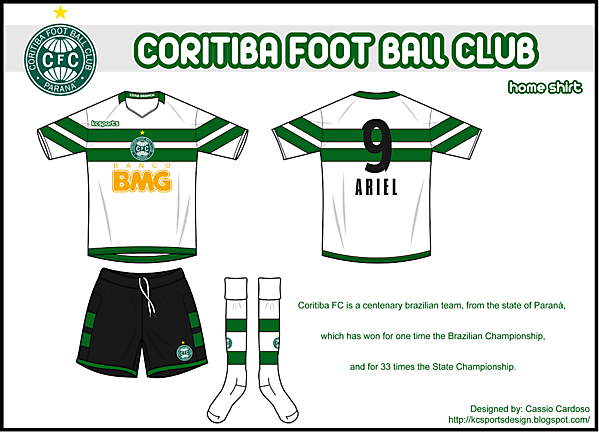 Coritiba FC - Home Shirt