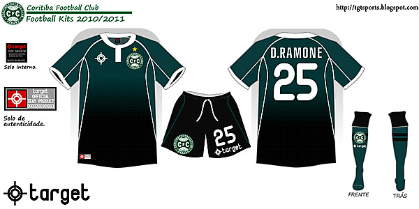 Coritiba FC Target Kit Design