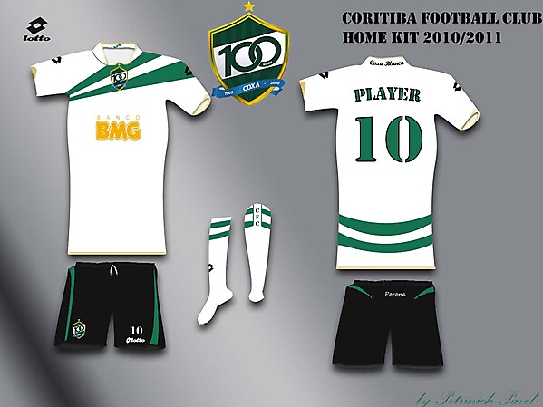 Coritiba Home Kit 2010/2011 #1