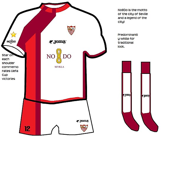 Sevilla Home Shirt 09