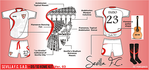 Sevilla FC Home Kit - Ver. 03