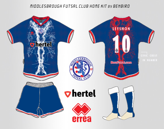 Boro Futsal Home Kit BB